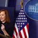 White House Press Secretary Jen Psaki participates in a White House press briefing at the James Brady Press Briefing Room of the White House January 22, 2021 in Washington, DC.